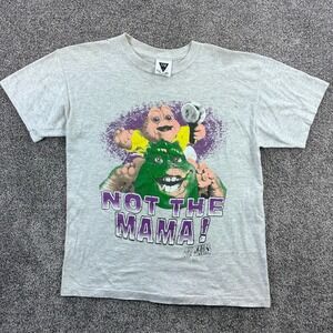 Vintage Disney Dinosaurs Shirt Mens Large Gray Not The Mama TV Promo Sinclair